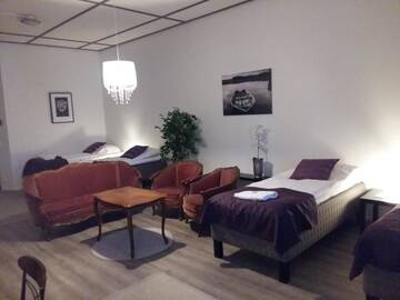 Фото номера Семейный номер Отель Hotel Keskipiste г. Кярсямяки 4